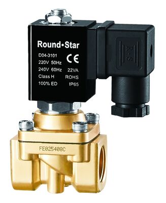 N2W-A Series NSF Certified Small Size Direct Acting Solenoid Valve 1/4'-1/2' AC220V DC24V Normally Closed Normally Open