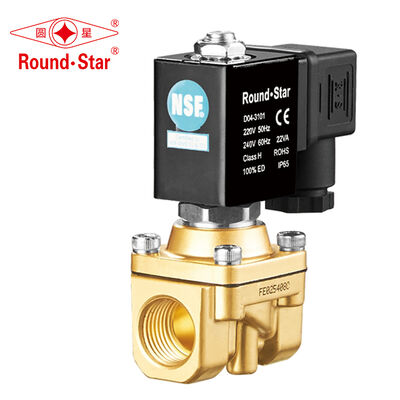 N2W-A Series NSF Certified Small Size Direct Acting Solenoid Valve 1/4'-1/2' AC220V DC24V Normally Closed Normally Open