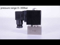 صمام لولبي من الفولاذ المقاوم للصدأ عالي الضغط طراز YSE-010ES